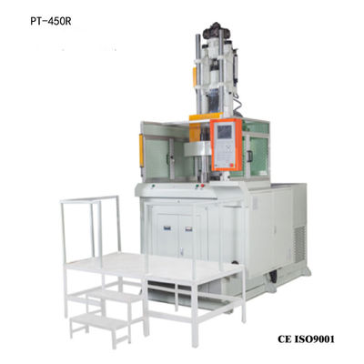 Máquina de moldeo por inyección de plástico vertical rotativa de alta eficiencia