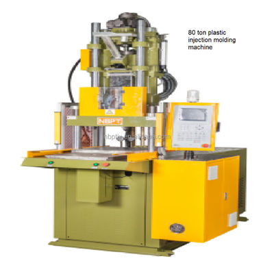 Máquina de moldeo por inyección de plástico vertical de 80 toneladas CE ISO9001