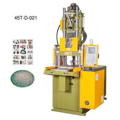 Una sola cabeza de tubo vertical de deslizamiento de la tabla de inyección de moldeo de inyección de silicona automática completa