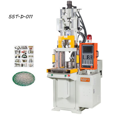 Máquina de moldeo por inyección de placa de una sola diapositiva vertical 55T