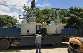 Máquina de moldeo por inyección vertical 120T para sierra de alambre de diamante