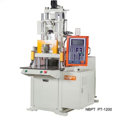 Máquina de moldeo por inyección de PU/PVC vertical para suela de zapatos de 120T